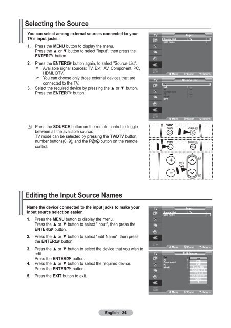 Samsung LE19A656A1D - User Manual_84.58 MB, pdf, ENGLISH, DUTCH, FRENCH, GERMAN, ITALIAN, PORTUGUESE, SLOVENIAN, SPANISH