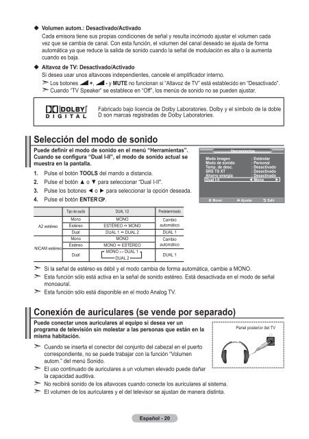 Samsung LE19A656A1D - User Manual_84.58 MB, pdf, ENGLISH, DUTCH, FRENCH, GERMAN, ITALIAN, PORTUGUESE, SLOVENIAN, SPANISH