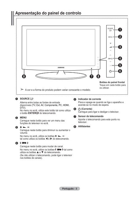 Samsung LE19A656A1D - User Manual_84.58 MB, pdf, ENGLISH, DUTCH, FRENCH, GERMAN, ITALIAN, PORTUGUESE, SLOVENIAN, SPANISH