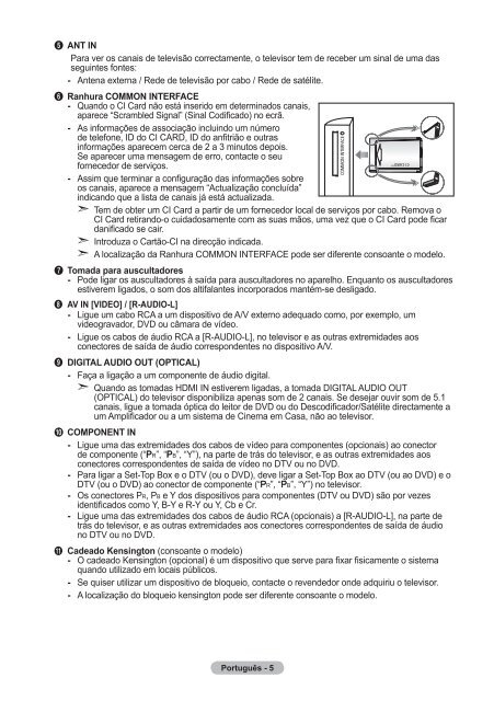 Samsung LE19A656A1D - User Manual_84.58 MB, pdf, ENGLISH, DUTCH, FRENCH, GERMAN, ITALIAN, PORTUGUESE, SLOVENIAN, SPANISH