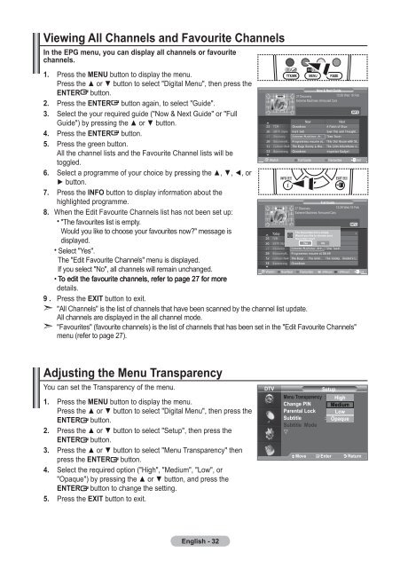 Samsung LE19A656A1D - User Manual_84.58 MB, pdf, ENGLISH, DUTCH, FRENCH, GERMAN, ITALIAN, PORTUGUESE, SLOVENIAN, SPANISH