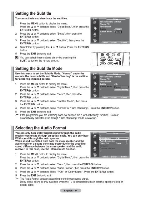 Samsung LE19A656A1D - User Manual_84.58 MB, pdf, ENGLISH, DUTCH, FRENCH, GERMAN, ITALIAN, PORTUGUESE, SLOVENIAN, SPANISH