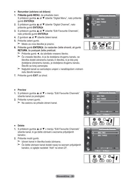 Samsung LE19A656A1D - User Manual_84.58 MB, pdf, ENGLISH, DUTCH, FRENCH, GERMAN, ITALIAN, PORTUGUESE, SLOVENIAN, SPANISH