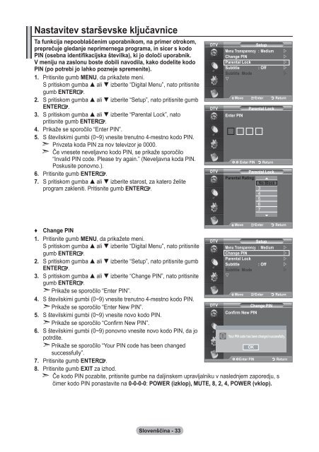 Samsung LE19A656A1D - User Manual_84.58 MB, pdf, ENGLISH, DUTCH, FRENCH, GERMAN, ITALIAN, PORTUGUESE, SLOVENIAN, SPANISH