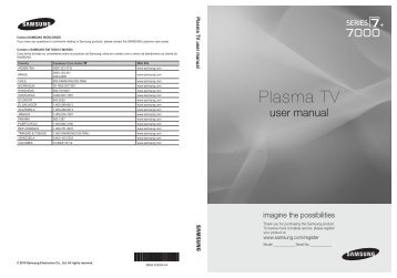 Samsung PL50C7000YM - User Manual_18.29 MB, pdf, ENGLISH, PORTUGUESE(Brazil)