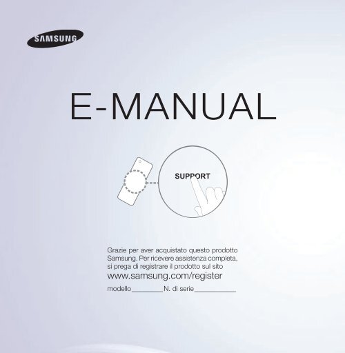 Samsung SMART TV 46&amp;quot; ES5500 Full HD LED - User Manual_4.12 MB,  pdf, ITALIAN