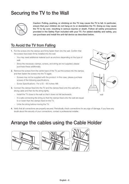 Samsung TV 65&quot; UHD 4K Curvo Smart HU8500 Serie 8 - Quick Guide_14.76 MB, pdf, ENGLISH, GERMAN, ITALIAN