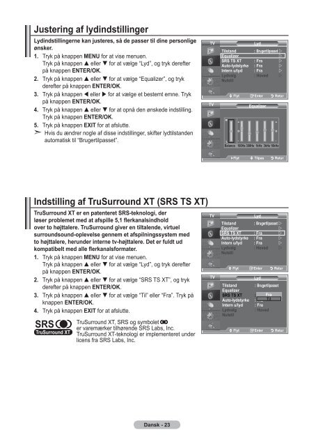 Samsung LE32R87BD - User Manual_46.82 MB, pdf, ENGLISH, DANISH, FINNISH, NORWEGIAN, SWEDISH