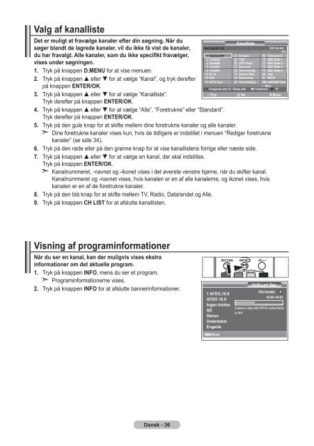 Samsung LE32R87BD - User Manual_46.82 MB, pdf, ENGLISH, DANISH, FINNISH, NORWEGIAN, SWEDISH