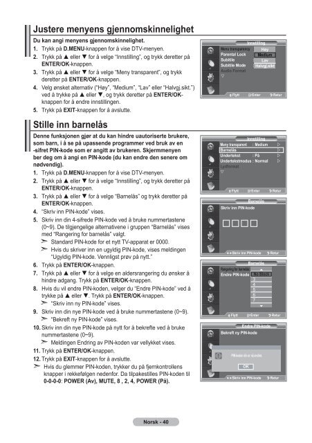 Samsung LE32R87BD - User Manual_46.82 MB, pdf, ENGLISH, DANISH, FINNISH, NORWEGIAN, SWEDISH