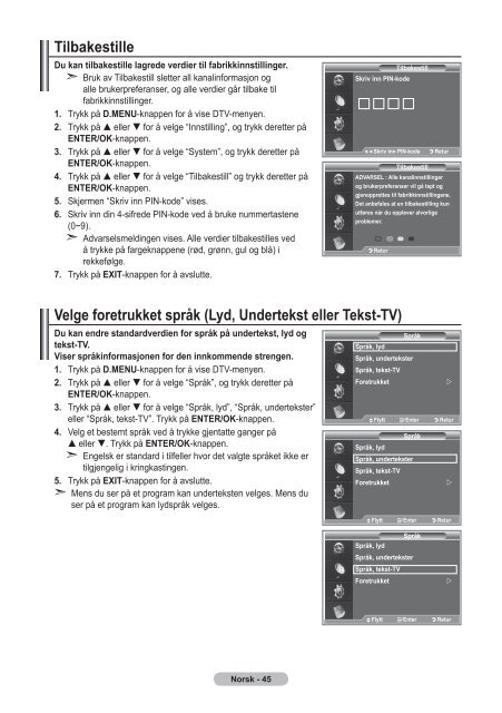 Samsung LE32R87BD - User Manual_46.82 MB, pdf, ENGLISH, DANISH, FINNISH, NORWEGIAN, SWEDISH