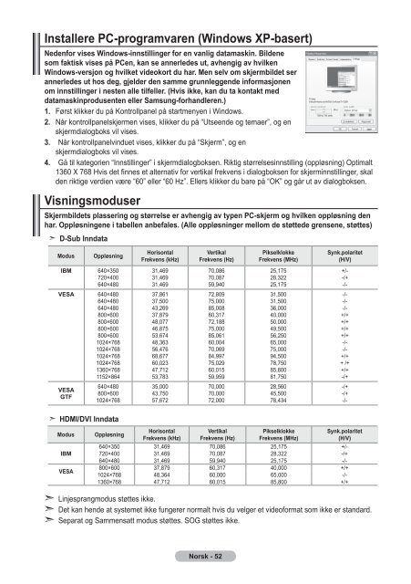 Samsung LE32R87BD - User Manual_46.82 MB, pdf, ENGLISH, DANISH, FINNISH, NORWEGIAN, SWEDISH