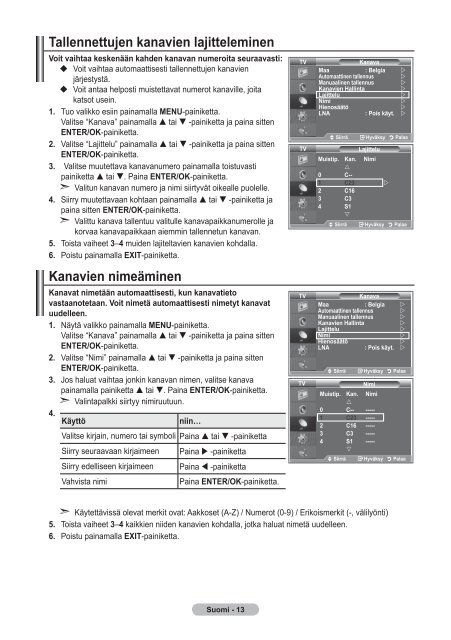 Samsung LE32R87BD - User Manual_46.82 MB, pdf, ENGLISH, DANISH, FINNISH, NORWEGIAN, SWEDISH