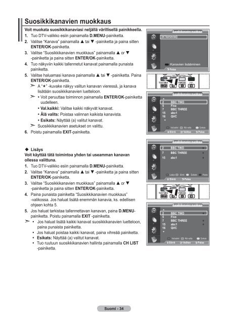 Samsung LE32R87BD - User Manual_46.82 MB, pdf, ENGLISH, DANISH, FINNISH, NORWEGIAN, SWEDISH