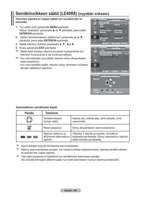 Samsung LE32R87BD - User Manual_46.82 MB, pdf, ENGLISH, DANISH, FINNISH, NORWEGIAN, SWEDISH