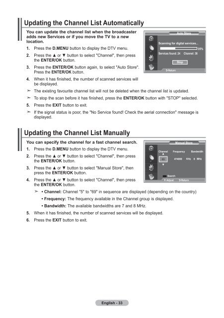 Samsung LE32R87BD - User Manual_46.82 MB, pdf, ENGLISH, DANISH, FINNISH, NORWEGIAN, SWEDISH