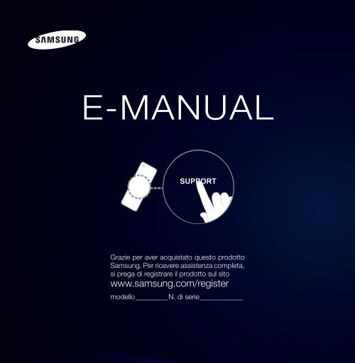 Samsung TV al Plasma 60&quot; PS60E550D1P - User Manual_4.12 MB, pdf, ITALIAN