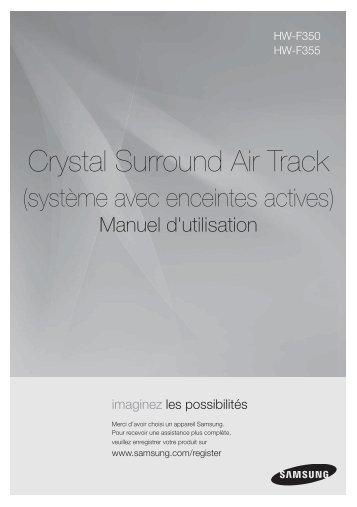 Samsung Soundbar F355 da 120W, 2.1Ch - User Manual_14.78 MB, pdf, FRENCH, ITALIAN, PORTUGUESE(European), SPANISH