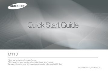 Samsung M110 - Quick Guide_10.89 MB, pdf, ENGLISH, FRENCH, SPANISH