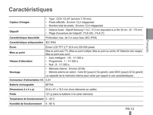 Samsung WP10 - Quick Guide_10.56 MB, pdf, ENGLISH, DUTCH, FRENCH, GERMAN, ITALIAN, PORTUGUESE, SPANISH