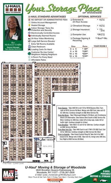 U haul sale moving and storage