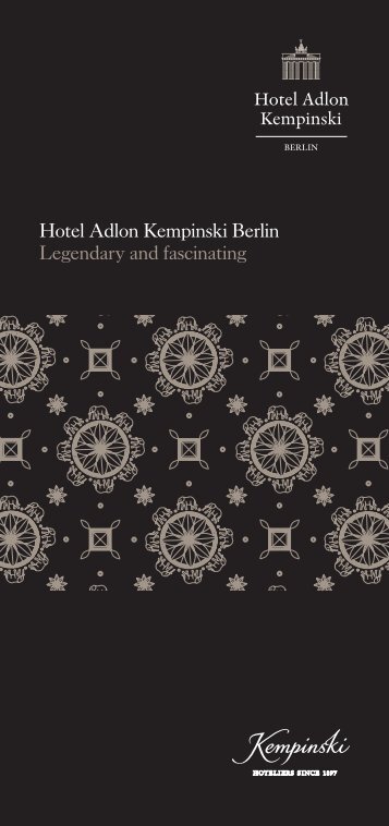 Hotel Adlon Kempinski Berlin