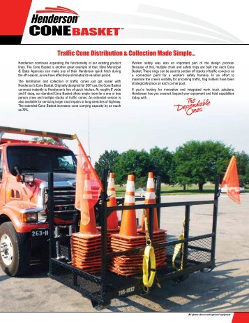 Traffic Cone Distribution & Collection Made Simple..