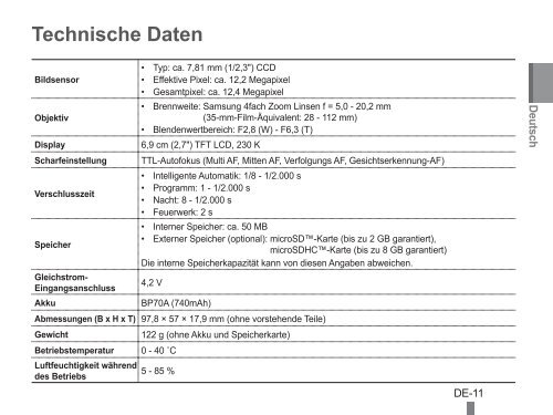 Samsung PL90 - Quick Guide_17.88 MB, pdf, ENGLISH