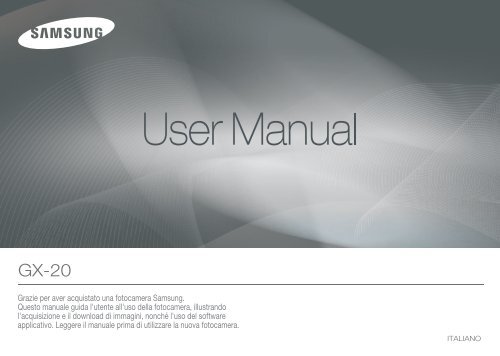 Samsung GX-20 - User Manual_17 MB, pdf, ITALIAN