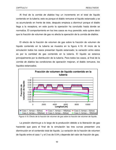 Estudio numerico de la corrida de diablos para el mantenimiento de la produccion en oleoductos