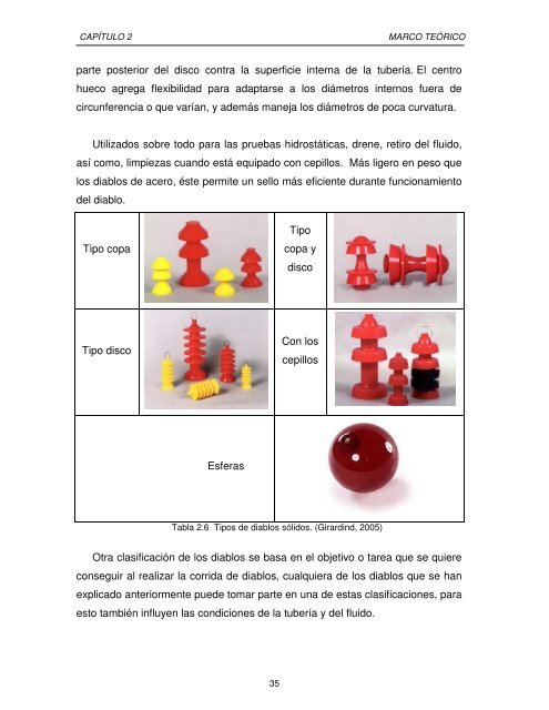 Estudio numerico de la corrida de diablos para el mantenimiento de la produccion en oleoductos