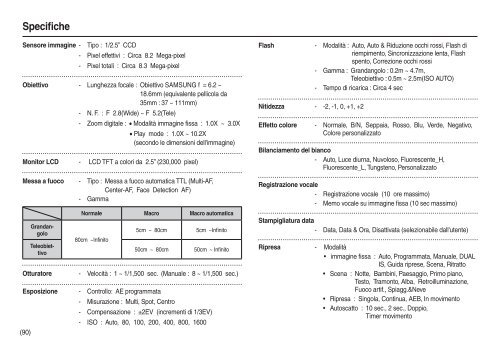 Samsung L110 - User Manual_7.64 MB, pdf, ITALIAN