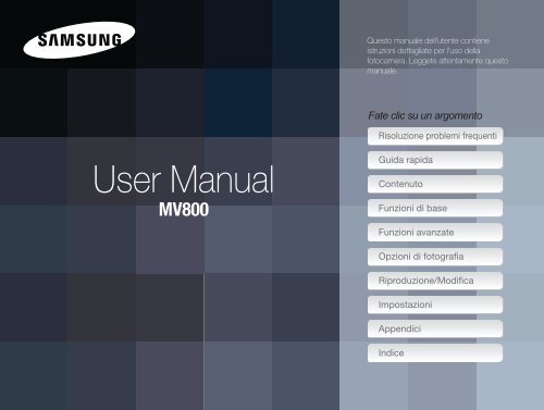 Samsung MV800 - User Manual_5.09 MB, pdf, ITALIAN