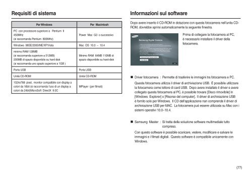 Samsung L100 - User Manual_7.62 MB, pdf, ITALIAN