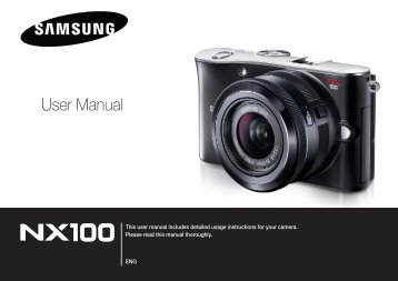 Samsung NX100 - User Manual_7.8 MB, pdf, ENGLISH