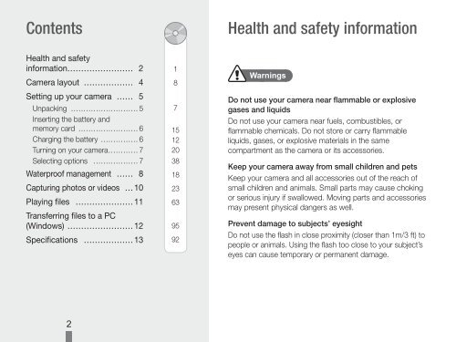 Samsung ST60 - Quick Guide_20.6 MB, pdf, ENGLISH, BULGARIAN, CROATIAN, CZECH, FRENCH, GERMAN, GREEK, HUNGARIAN, ITALIAN, POLISH, ROMANIAN, SERBIAN, SLOVAK, SLOVENIAN