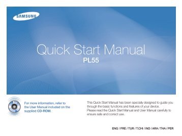 Samsung PL55 - Quick Guide_12.71 MB, pdf, ENGLISH, ARABIC, CHINESE, FRENCH, INDONESIAN, PERSIAN, THAI, TURKISH