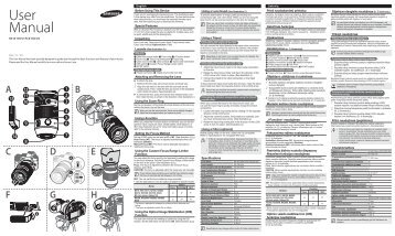 Samsung 50-150 mm F2.8 S ED OIS Professional Telephoto Zoom Lens - User Manual_0.01MB, pdf, ENGLISH, ESTONIAN, LITHUANIAN