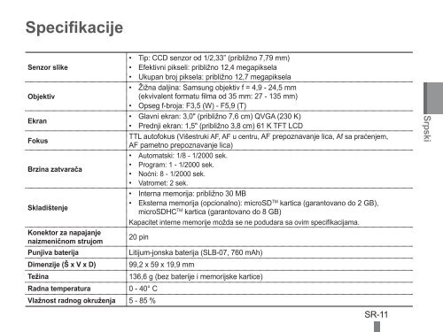 Samsung PL150 - Quick Guide_15.62 MB, pdf, ENGLISH, BULGARIAN, CROATIAN, CZECH, FRENCH, GERMAN, GREEK, HUNGARIAN, ITALIAN, POLISH, SERBIAN, SLOVAK, SLOVENIAN