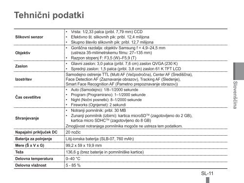 Samsung PL150 - Quick Guide_15.62 MB, pdf, ENGLISH, BULGARIAN, CROATIAN, CZECH, FRENCH, GERMAN, GREEK, HUNGARIAN, ITALIAN, POLISH, SERBIAN, SLOVAK, SLOVENIAN