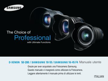 Samsung GX 50-200mm - User Manual_1.36 MB, pdf, ITALIAN