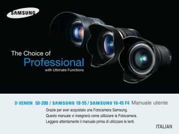 Samsung GX 18-55mm - User Manual_1.36 MB, pdf, ITALIAN