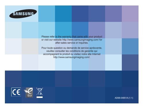 Samsung ST60 - Quick Guide_4.65 MB, pdf, ENGLISH, FRENCH, SPANISH