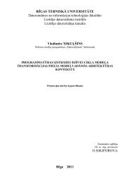 rīgas tehniskā universitāte - ortus - Par RTU