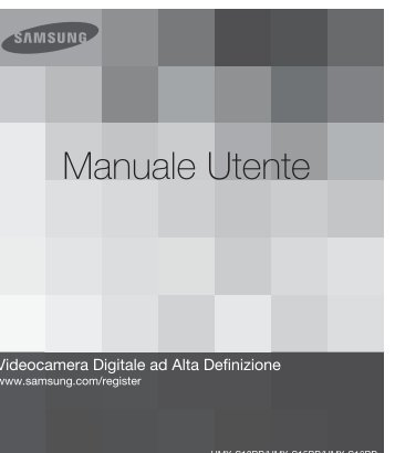 Samsung HMX-S10BP - User Manual_18.2 MB, pdf, ITALIAN