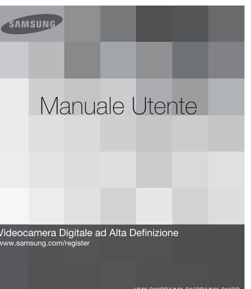 Samsung HMX-S16BP - User Manual_18.2 MB, pdf, ITALIAN