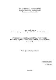 integrētas vadības sistēmas pilnveides ... - ortus - Par RTU