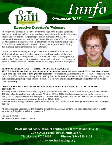 PAII newsletter November 2015