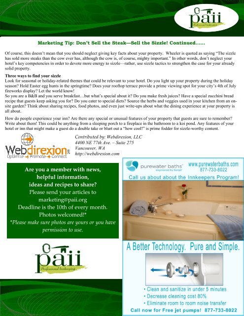 PAII newsletter November 2015