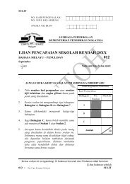 Instrumen Contoh BM PENULISAN